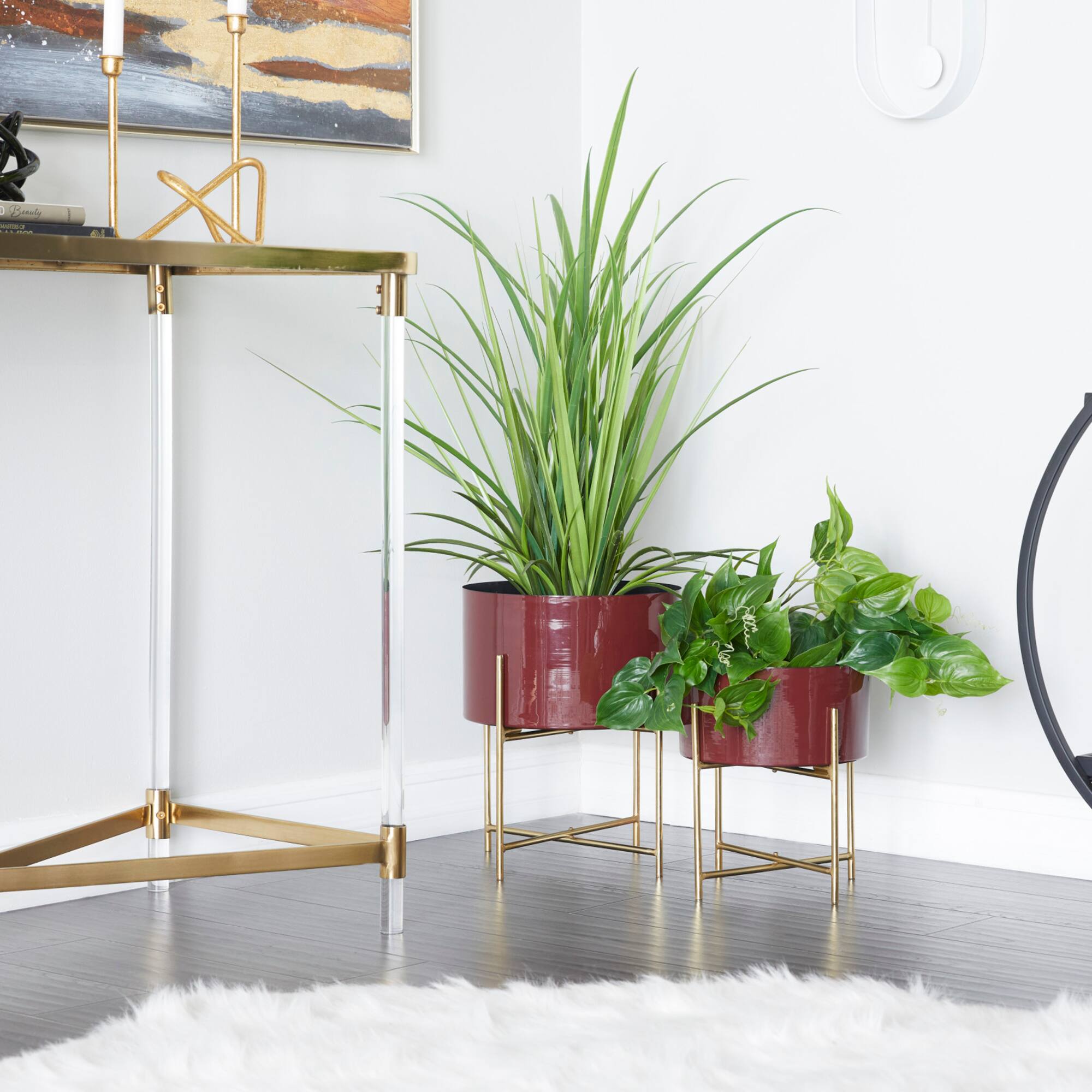 Modern Planter, Set of 2" 15